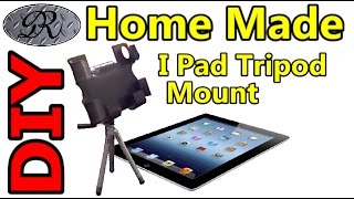 ★DIY Easy Home Made I Pad Tripod Accessory Mount