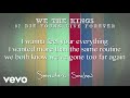 We The Kings - Die Young Live Forever (Lyric ...