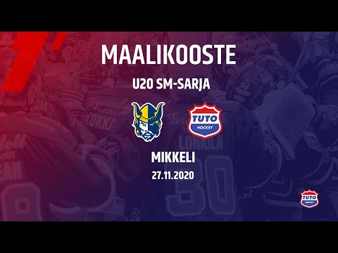 TUTOn maalit 27.11.2020: Jukurit U20 - TUTO Hockey U20