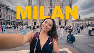 a quick 4 hour layover in Milan... is it enough | Italy solo travel vlog 🇮🇹