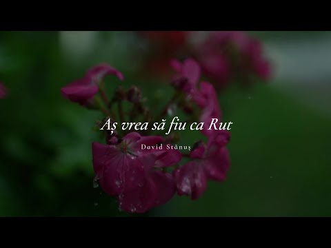 David Stănuș | Aș vrea să fiu ca Rut