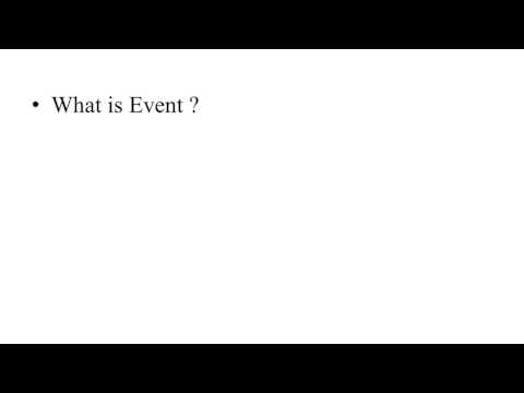 What is Event and Event Handling in Java Applet Hindi
