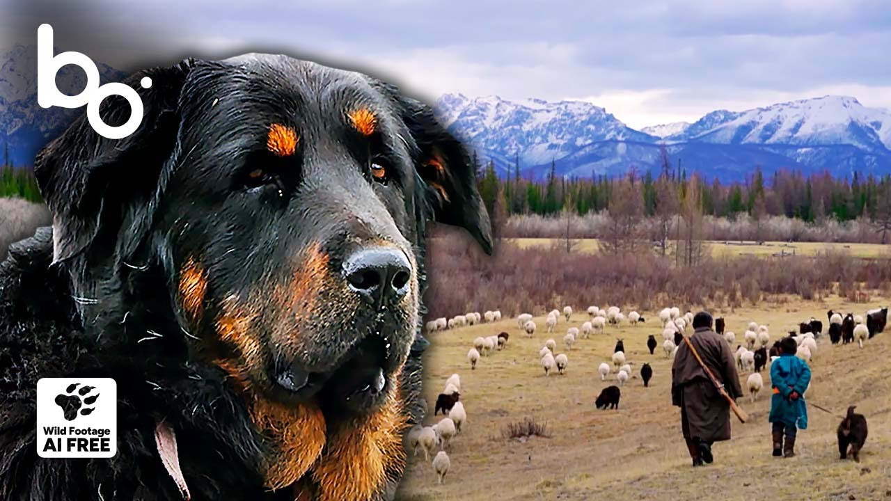 ⁠Sentinel of the Herds: Meet the Mongolian Shepherd Dog 🐕 | Nature | Wildlife | BOREALES