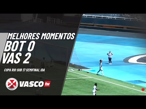 MELHORES MOMENTOS | BOTAFOGO 0 x 2 VASCO | 𝗖𝗢𝗣𝗔 𝗥𝗜𝗢 𝗦𝗨𝗕𝟭𝟳 - 𝗦𝗘𝗠𝗜𝗙𝗜𝗡𝗔𝗟 (𝗜𝗗𝗔) | VASCOTV
