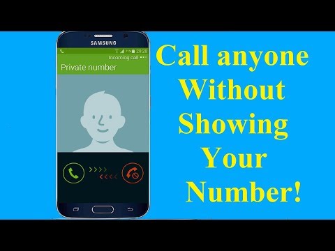 How to Call Someone Without Showing Your Number Video