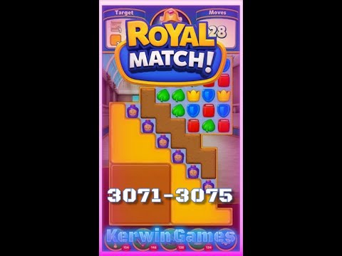 Royal Match Level 3071 3072 3073 3074 3075 - No Boosters Gameplay