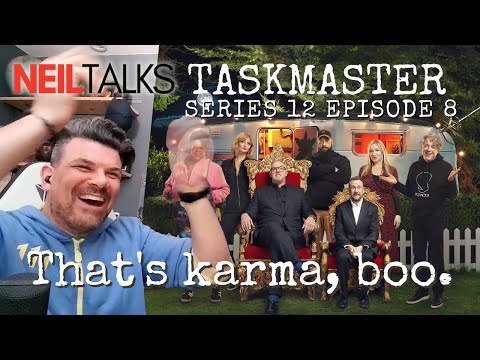 Taskmaster Reaction Series 12 - Episode 8 - Ring (or Not) / New Sports / Upside-down Face / Poppers