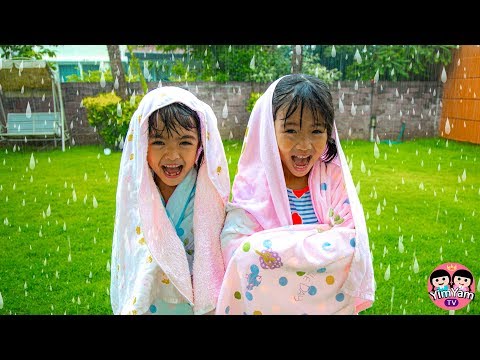 หนูยิ้มหนูแย้ม | แอบเล่นน้ำฝน ละครสอนใจเด็ก