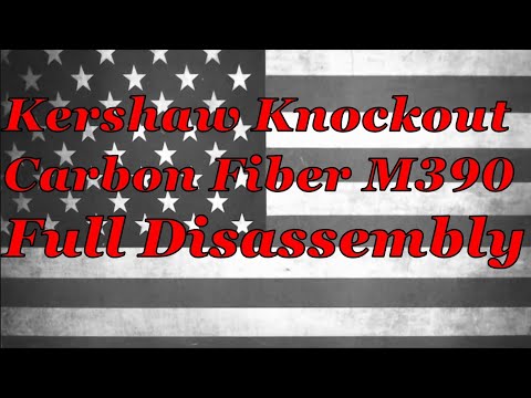 New Special Edition Kershaw Knockout in M390!!!!  1870CFM390  Full Disassembly!!!