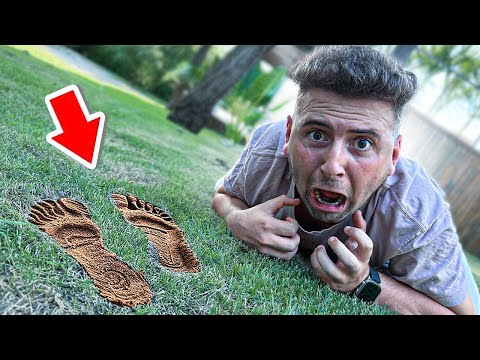 ENCONTREI UMA PEGADA ESTRANHA NO MEU QUINTAL!