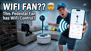This Pedestal Fan has WiFi Control? | Dreo TurboPoly Fan 765S Review