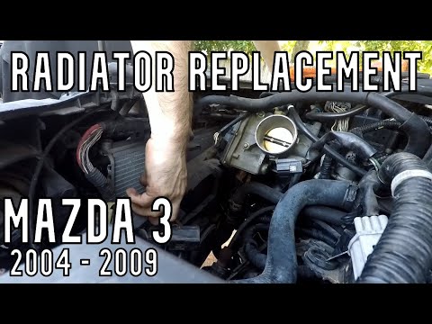 Mazda 3 2.3L Radiator Replacement