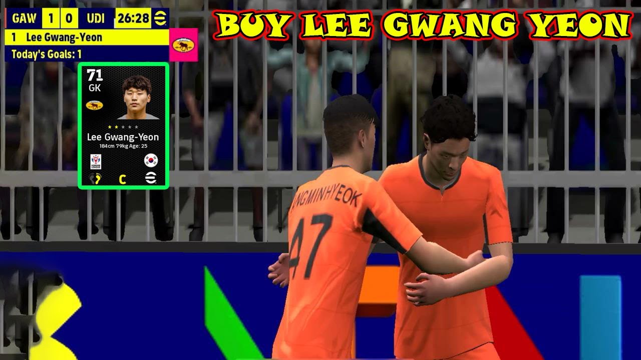 𝐁𝐮𝐲 𝐋𝐞𝐞 𝐆𝐰𝐚𝐧𝐠 𝐘𝐞𝐨𝐧 𝐈𝐧 𝐞𝐅𝐨𝐨𝐭𝐛𝐚𝐥𝐥 𝟐𝟎𝟐𝟓 𝐌𝐨𝐛𝐢𝐥𝐞