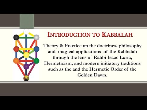 Intro to Kabbalah Part I - The Tree of Life & Hebrew Letters