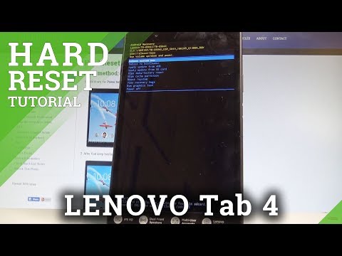 How to Hard Reset LENOVO Tab 4 - Bypass Screen Lock / Format |HardReset.Info
