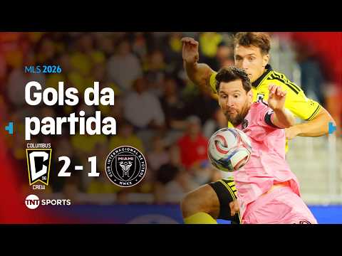 MESSI MARCA GOLAÇO DE FALTA, MAS NÃO EVITA DERROTA NA MLS! COLUMBUS CREW 2 X 1 INTER MIAMI