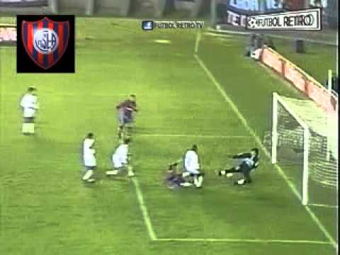 San Lorenzo 2 vs Nacional 0 Copa Mercosur 2001 FUT...