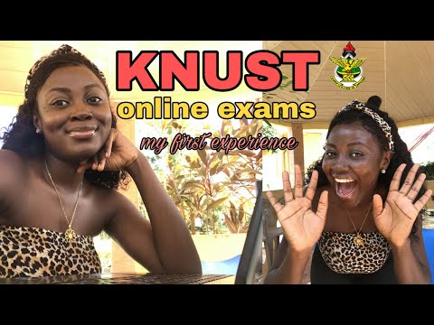 MY FIRST ONLINE EXAMINATION, KNUST | VERY FUNNY (MUST WATCH!!)