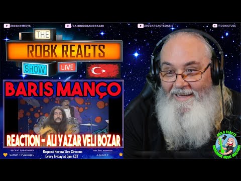 Barış Manço Reaction - Ali Yazar Veli Bozar (1982) Teleskop 7 - First Time Hearing - Requested