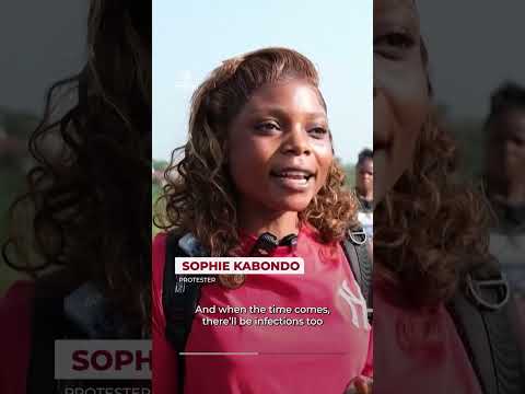 Ebola response workers strike in DR Congo as death toll spikes | AJ #shorts