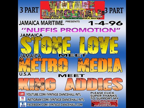 STONE LOVE MEET KING ADDIES MEET METRO MEDIA AT THE MARITIME ON 1-4-96