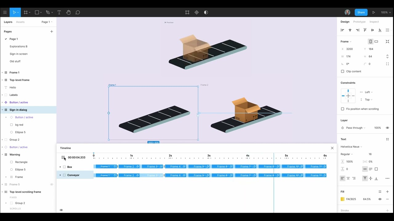 Figma Timeline Demo