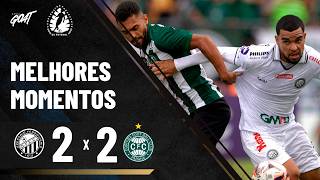 CORITIBA ABRE 2 A 0, MAS VÊ OPERÁRIO BUSCAR O EMPATE NA PARTIDA DE IDA DA SEMIFINAL DO PARANAENSE!