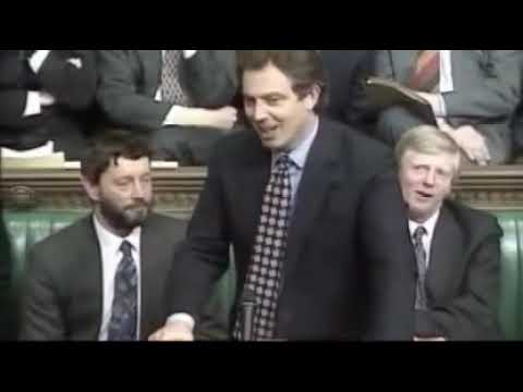 "I lead my party, he follows his" - Tony Blair slams John Major in PMQs