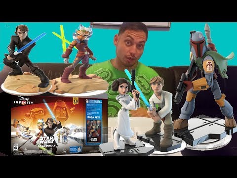 Disney Infinity 3.0 Star Wars Saga Bundle Unboxing
