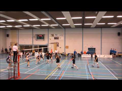 2013-12-07 VoCASA Volleybal H1 - Talentteam Papendal H1 (Nijmegen)
