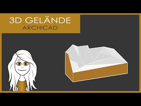 Gelände modellieren | Höhenpunkte/Höhenlinien einfügen [ArchiCAD 27 Tutorial]