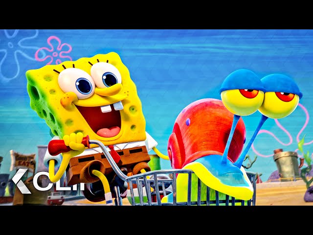 Protect Spongebob & Gary! - THE SPONGEBOB MOVIE: Sponge on the Run Clip & Trailer (2020)