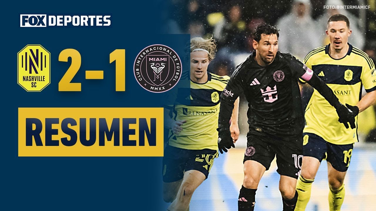 😳🔥 ¡VICTORIA DE NASHVILLE! | Nashville SC 2-1 Inter Miami CF | MLS Playoffs 2025 | HIGHLIGHTS