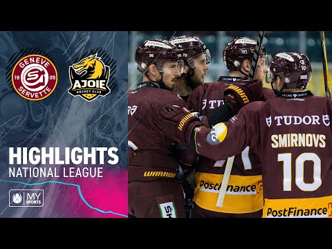 Genf vs. Ajoie 4:1 – Highlights National League