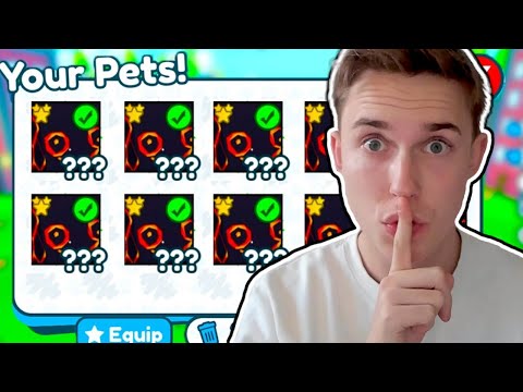 Jeg Åbner 4 HUGE PETS i Pet Simulator!!