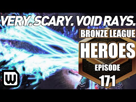 BRONZE LEAGUE HEROES 171: Protoss Lasers = MENTAL DAMAGE