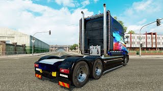 Heavy Cargo Trailer Mod - Euro truck Gameplay
