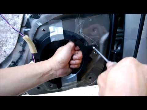 Installing Aftermarket Speakers in 03-08 Toyota Corolla (and Door Panel Removal)