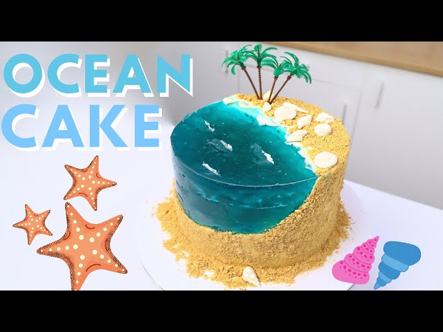 Vídeo relacionado con decoración torta animales marinos cumpleaños temática oceánica adornos