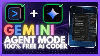 Gemini AGENT Mode: NEW FULLY FREE AI Coder By Google Is Insane! RIP Cursor & Github Copilot!