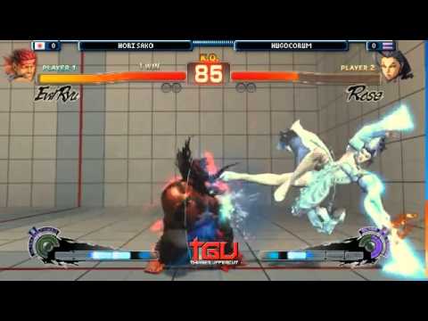 TGUC 2013 - HORI.Sako (Evil Ryu) vs. Hugocorum (Rose) - AE Pool (W)