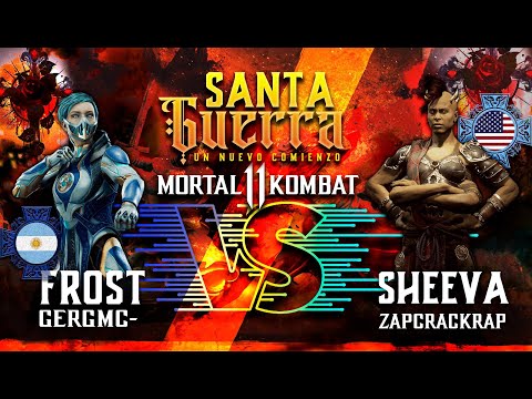 Zapcrackrap Vs GerGmc- USA Vs Argentina - - Cuartos de Final - Feat Chopaso - MK11 Santa Guerra
