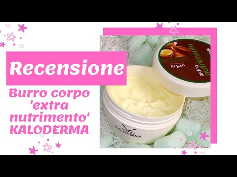 Recensione: Burro corpo 'extra nutrimento' KALODERMA