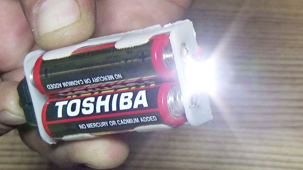How to Make Emergency LED Torch Light simple