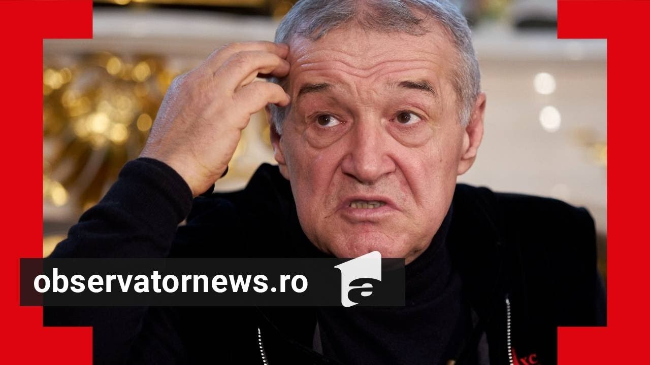 Gigi Becali: Candidez ca să scăpăm ţara de Călin Georgescu