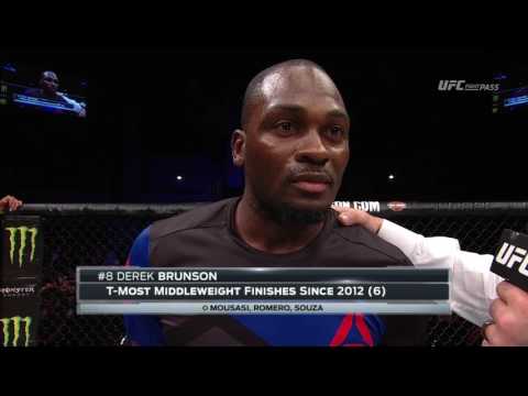 Derek Brunson Calls UFC 217 Main Event “Ridiculous”