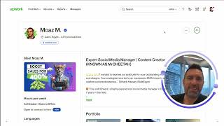 Upwork Review 2023 (Moaz, Expert Social Media)
