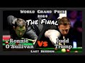 Ronnie O'Sullivan vs Judd Trump - World Grand Prix Snooker 2024 - Final - Last & Full Session Live