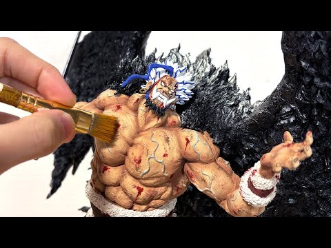 悪魔化したロックス・D・ジーベックを作ってみた/Sculpting Demonized Rocks D. Xebec【ONE PIECE ワンピース Devy デービー】