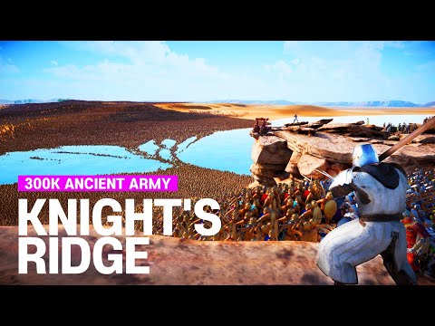 300K Ancient ARMY Invade the Ridge of the Knights - Ultimate Epic Battle Simulator 2 UEBS 2 (4K)